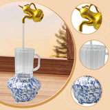 Maxbell Invisible Flowing Spout Watering Can Fountain Floating, for Yard DIY Desktop Style C