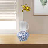 Maxbell Invisible Flowing Spout Watering Can Fountain Floating, for Yard DIY Desktop Style C