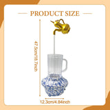 Maxbell Invisible Flowing Spout Watering Can Fountain Floating, for Yard DIY Desktop Style C