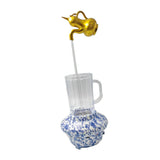Maxbell Invisible Flowing Spout Watering Can Fountain Floating, for Yard DIY Desktop Style C