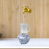 Maxbell Invisible Flowing Spout Watering Can Fountain Floating, for Yard DIY Desktop Style C