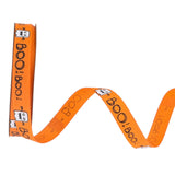 Maxbell Halloween Ribbon Halloween Decoration for Garland Flower Arrangements Crafts Orange