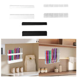 Maxbell Straws Holder for Cabinet Storage Dispenser for Restaurants Cafes Countertop Clear