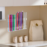 Maxbell Straws Holder for Cabinet Storage Dispenser for Restaurants Cafes Countertop Clear