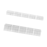 Maxbell Straws Holder for Cabinet Storage Dispenser for Restaurants Cafes Countertop Clear