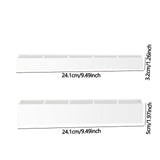 Maxbell Straws Holder for Cabinet Storage Dispenser for Restaurants Cafes Countertop White