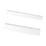 Maxbell Straws Holder for Cabinet Storage Dispenser for Restaurants Cafes Countertop White