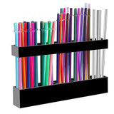 Maxbell Straws Holder for Cabinet Storage Dispenser for Restaurants Cafes Countertop Black