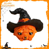 Maxbell Halloween Pumpkin Decoration Photo Props for Kitchen Living Room Dining Room Black 7.2x6x6.3cm