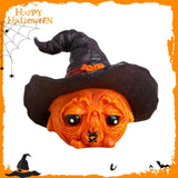 Maxbell Halloween Pumpkin Decoration Photo Props for Kitchen Living Room Dining Room Purple 7.2x6x6.3cm