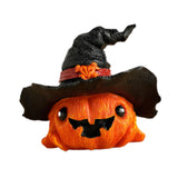 Maxbell Halloween Pumpkin Decoration Photo Props for Kitchen Living Room Dining Room Black 7x7x6.3cm