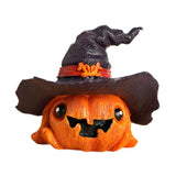 Maxbell Halloween Pumpkin Decoration Photo Props for Kitchen Living Room Dining Room Purple 7x7x6.3cm