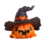 Maxbell Halloween Pumpkin Decoration Photo Props for Kitchen Living Room Dining Room Purple 7x7x6.3cm