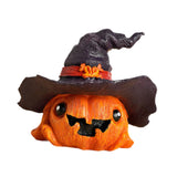 Maxbell Halloween Pumpkin Decoration Photo Props for Kitchen Living Room Dining Room Purple 7x7x6.3cm