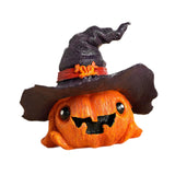 Maxbell Halloween Pumpkin Decoration Photo Props for Kitchen Living Room Dining Room Purple 7x7x6.3cm