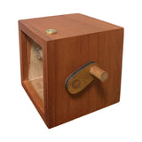 Maxbell Photo Album Flipbook Photobook Rustic Hand Crank for Travel Events Valentine Brown