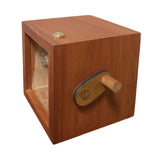 Maxbell Photo Album Flipbook Photobook Rustic Hand Crank for Travel Events Valentine Brown