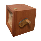 Maxbell Photo Album Flipbook Photobook Rustic Hand Crank for Travel Events Valentine Brown