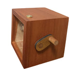 Maxbell Photo Album Flipbook Photobook Rustic Hand Crank for Travel Events Valentine Brown