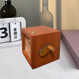 Maxbell Photo Album Flipbook Photobook Rustic Hand Crank for Travel Events Valentine Brown