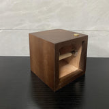 Maxbell Photo Album Flipbook Photobook Rustic Hand Crank for Travel Events Valentine Walnut