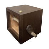 Maxbell Photo Album Flipbook Photobook Rustic Hand Crank for Travel Events Valentine Walnut