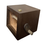 Maxbell Photo Album Flipbook Photobook Rustic Hand Crank for Travel Events Valentine Walnut