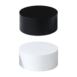 Maxbell Cylinder Pedestal Stands Display Plinth Pillar Acrylic for Doll Jewelry Home Black