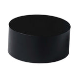 Maxbell Cylinder Pedestal Stands Display Plinth Pillar Acrylic for Doll Jewelry Home Black