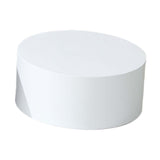 Maxbell Round Mannequin Display Pedestal Stand for Clothing Store Dressing Room Home White
