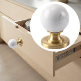 Maxbell Cabinet Drawer Handle Easy Installation Door Handle for Cabinet Kitchen Door 2.4cmx3.5cm
