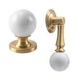 Maxbell Cabinet Drawer Handle Easy Installation Door Handle for Cabinet Kitchen Door 2.4cmx3.5cm