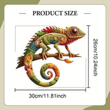 Maxbell Metal Lizard Wall Decor Decorative Hanging Decor for Patio Balcony Courtyard 30cm