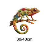 Maxbell Metal Lizard Wall Decor Decorative Hanging Decor for Patio Balcony Courtyard 30cm