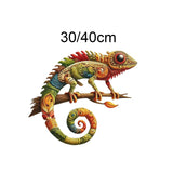 Maxbell Metal Lizard Wall Decor Decorative Hanging Decor for Patio Balcony Courtyard 30cm
