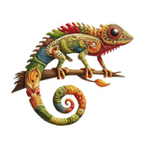 Maxbell Metal Lizard Wall Decor Decorative Hanging Decor for Patio Balcony Courtyard 40cm
