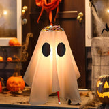 Maxbell Lighted Halloween Candy Bowl Park Yard Prop Evil with LED Lights Decoration