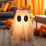 Maxbell Lighted Halloween Candy Bowl Park Yard Prop Evil with LED Lights Decoration