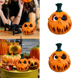 Maxbell Halloween Pumpkin Light Practical Pumpkin Lamp for Garden Festive Decoration L
