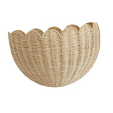 Maxbell Woven Wall Hanging Basket Organizer Holder for Balcony Restaurant Organizing