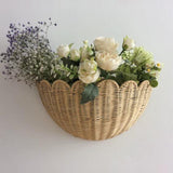 Maxbell Woven Wall Hanging Basket Organizer Holder for Balcony Restaurant Organizing
