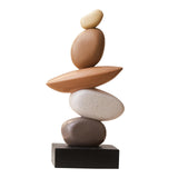 Maxbell Artificial Sandstone Statue Craft Ornament for Apartment Farmhouse Festivals Multicolor
