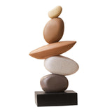 Maxbell Artificial Sandstone Statue Craft Ornament for Apartment Farmhouse Festivals Multicolor