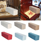 Maxbell Couch Arm Rest Pillow Wear Resistant Soft Sofa Side Arm Rest Pillow for Home White