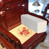 Maxbell Couch Arm Rest Pillow Wear Resistant Soft Sofa Side Arm Rest Pillow for Home White