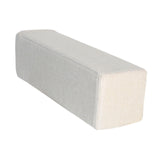 Maxbell Couch Arm Rest Pillow Wear Resistant Soft Sofa Side Arm Rest Pillow for Home White