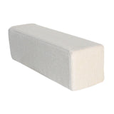 Maxbell Couch Arm Rest Pillow Wear Resistant Soft Sofa Side Arm Rest Pillow for Home White