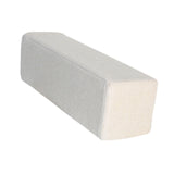 Maxbell Couch Arm Rest Pillow Wear Resistant Soft Sofa Side Arm Rest Pillow for Home White
