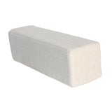 Maxbell Couch Arm Rest Pillow Wear Resistant Soft Sofa Side Arm Rest Pillow for Home White