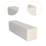 Maxbell Couch Arm Rest Pillow Wear Resistant Soft Sofa Side Arm Rest Pillow for Home White